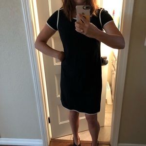 Black and white dress